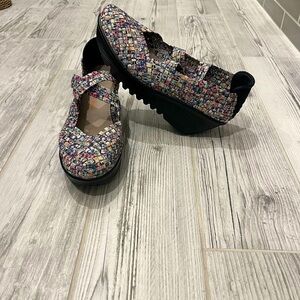 Bernie Mev Muliti Color Platform Shoes Size 39